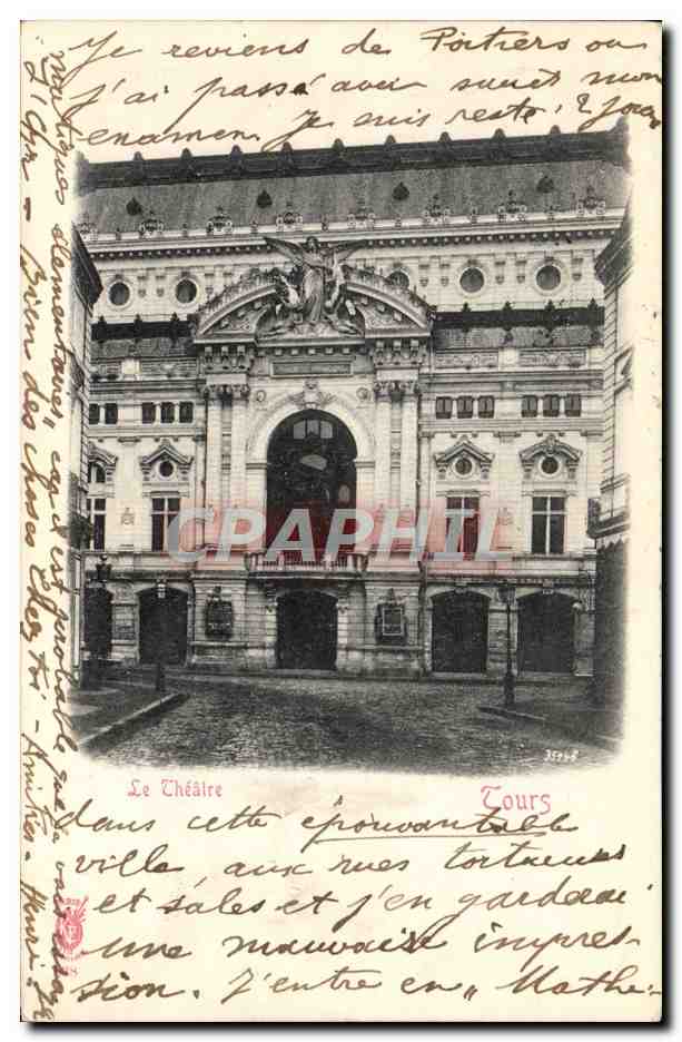 CPA Le theatre Tours