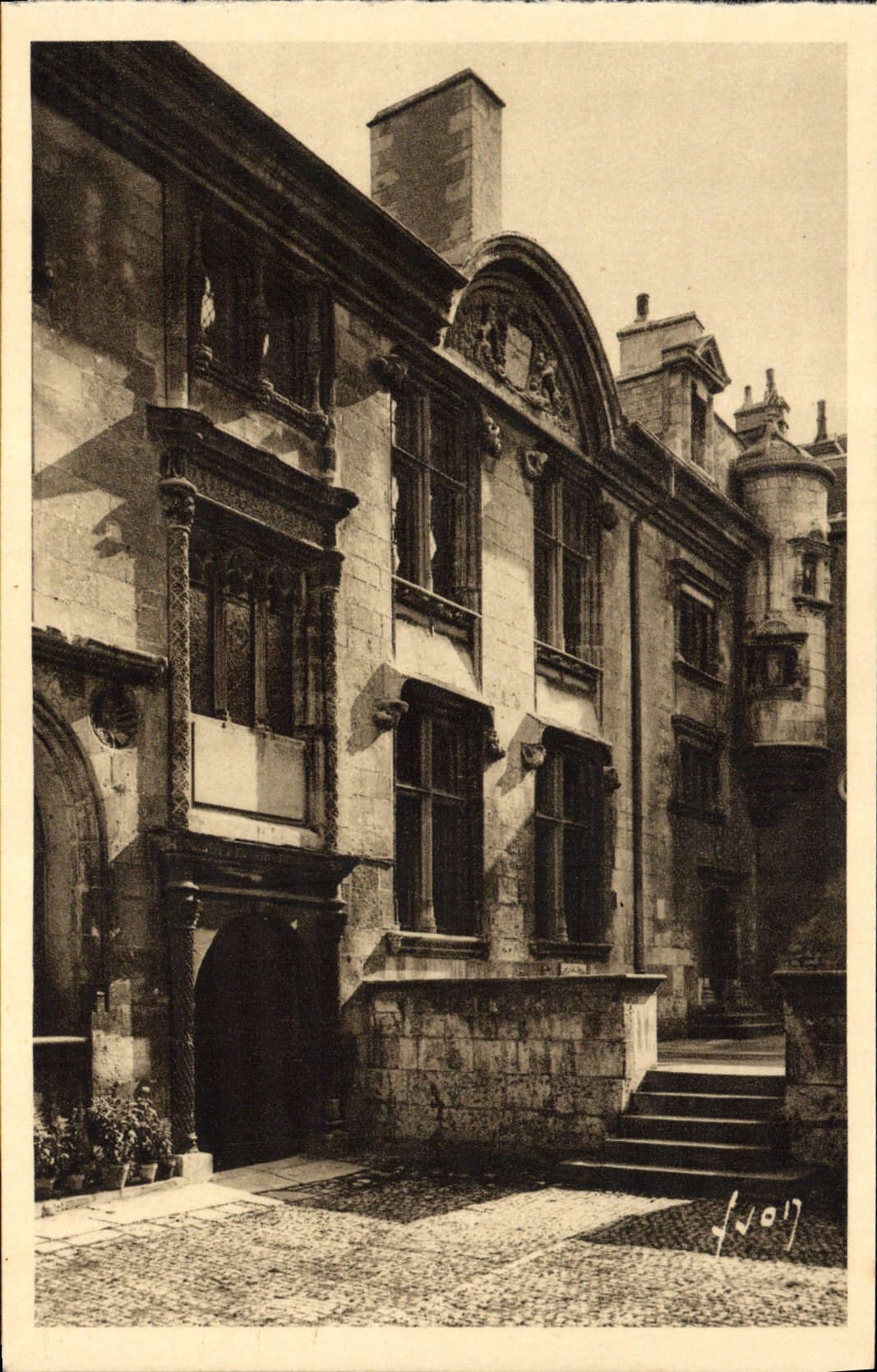 CPA Bourges Portail Central de la Cathedrale Le Jugement Dernier