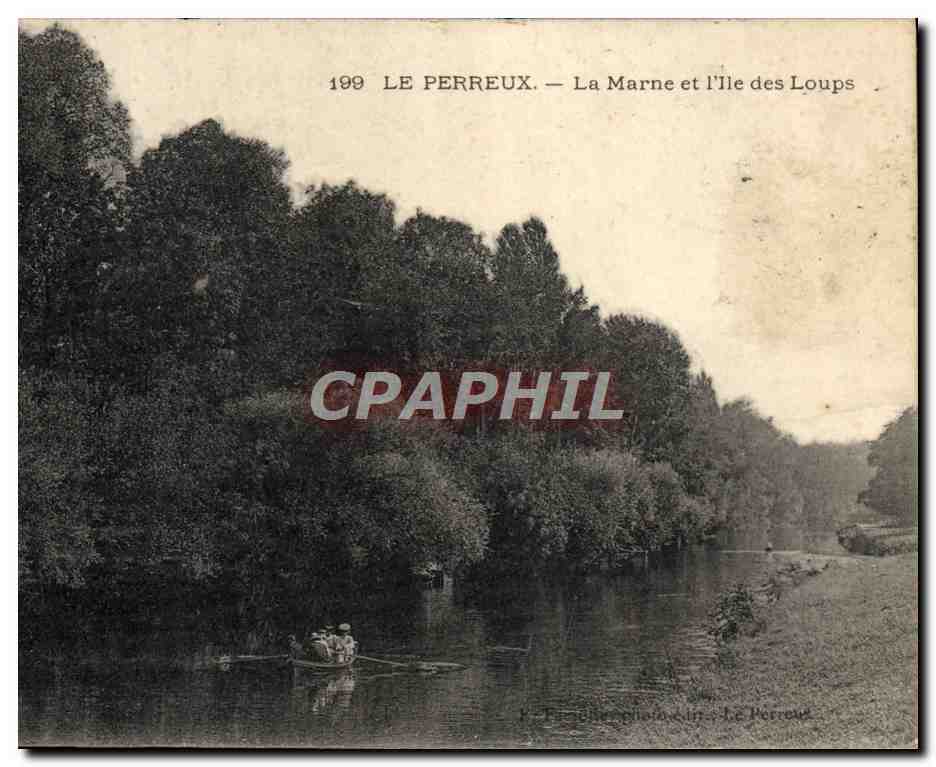 Le Perreux — La Marne et l'Île des Loups — Éditeur : L. T. Photographie, Le Perreux