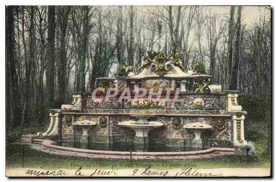 Vensgilles - Jardin du Grand Triangle - Le Buffet d'Eau