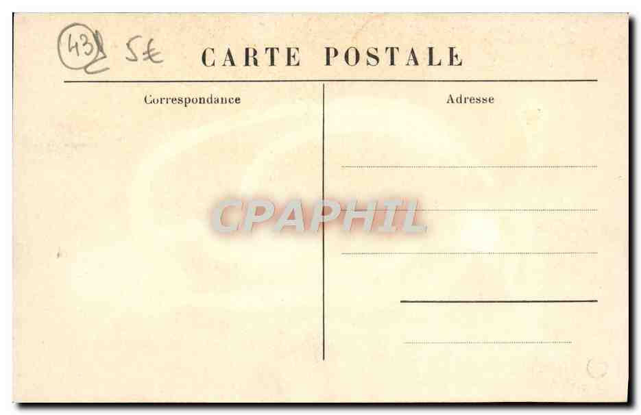 CPA Le Puy L'ensemble de l'eglise St Laurent et de l'ancien couvent des Dominicains  — Verso