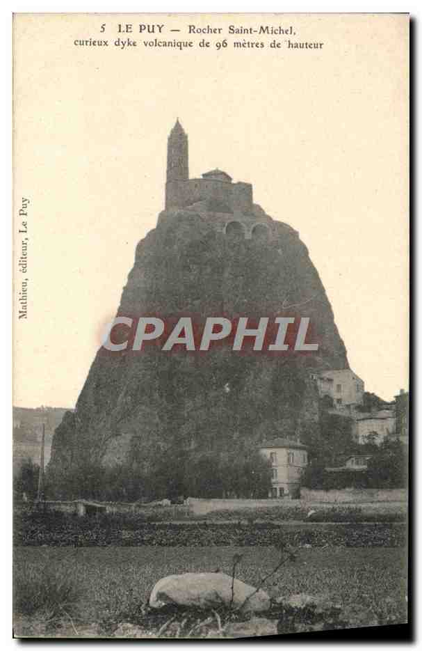 CPA Le Puy en Velay Rocher Saint Michel
