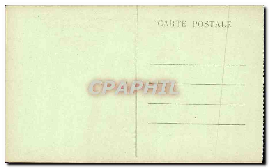 CPA La Chaise Dieu Les Cariatides du buffet d'orgues — Rückseite