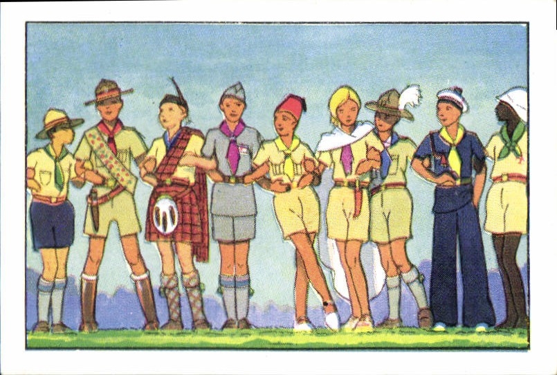 Image Chocolat Suchard Scout Scoutisme Jamboree La fraternite scoute 