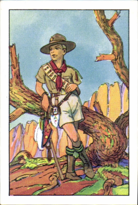 Image Chocolat Suchard Scout Scoutisme Jamboree Scout aux Etats-Unis 