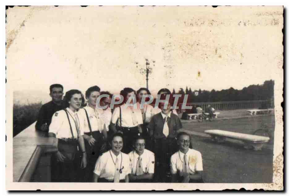 Photo Scout Scoutisme Jamboree Camp de Rome 1950 Florence 