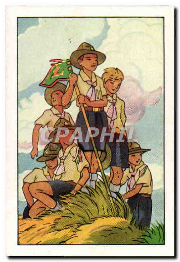 Image Chocolat Suchard Scout Scoutisme Jamboree La patrouille est la cellule vivante