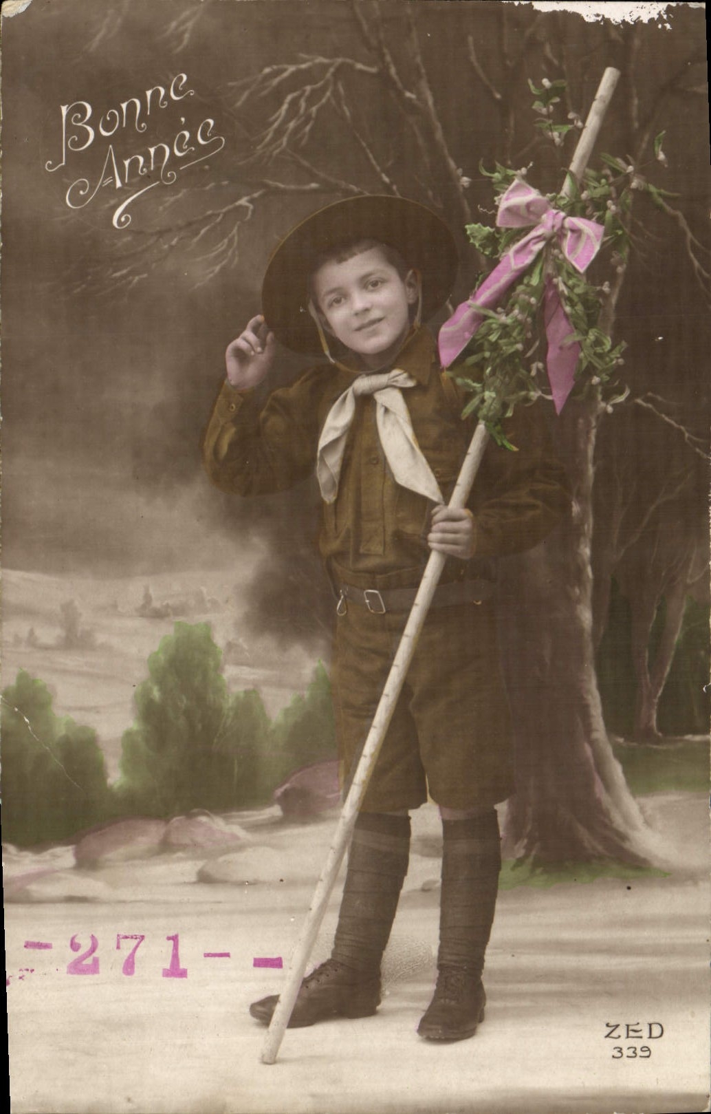 CPA Scout Scoutisme Jamboree Enfant