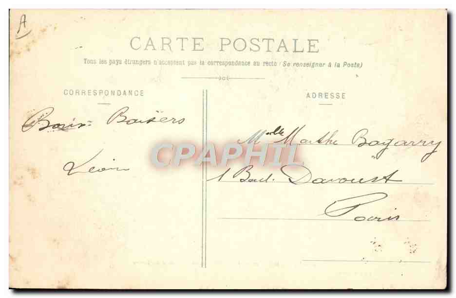 CPA Militaria L'epluchage des pommes de terre — Rückseite