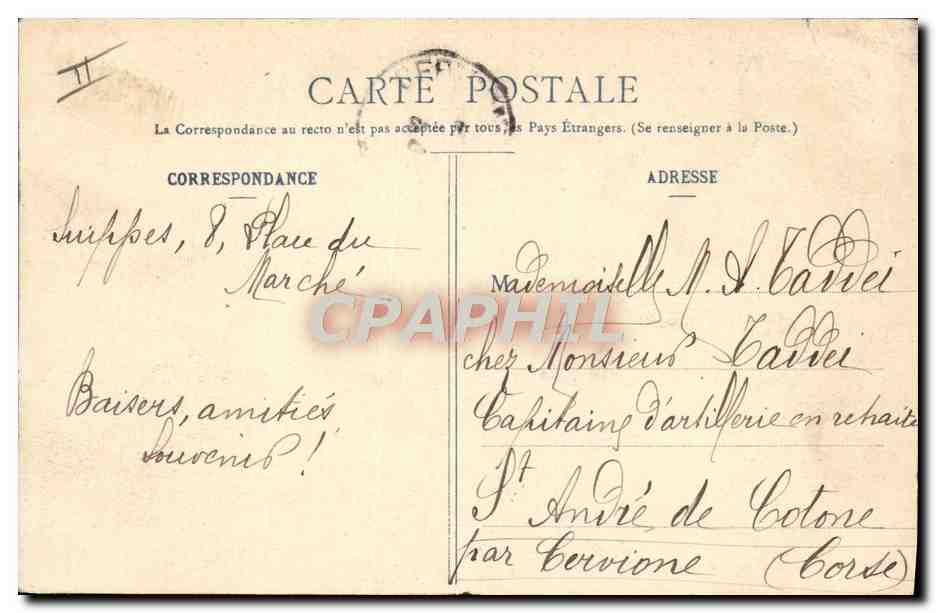 Au Camp de Châlons - Aux Pommes — série 86 — éditeur Baudouin & Cie, Nancy — Reverso