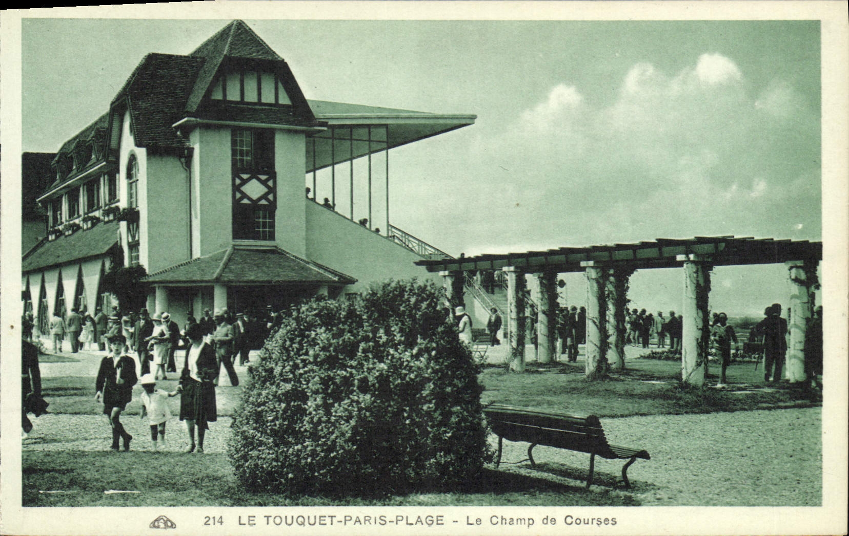 CPA Cheval Equitation Hippisme Le Touquet Paris Plage Le Champ de courses 