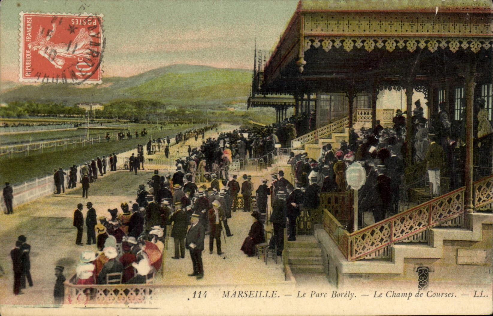 Marseille — Le Parc Borély — Le Champ de Courses — LL. — N° 114