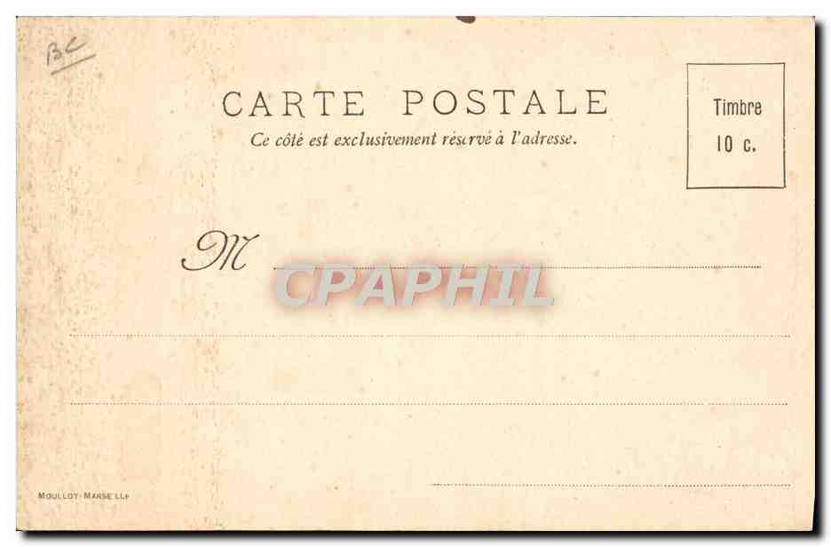 Paquebot-Yacht "ILE-DE-FRANCE" — illustration maritime — Moullet-Marse LLP — Verso