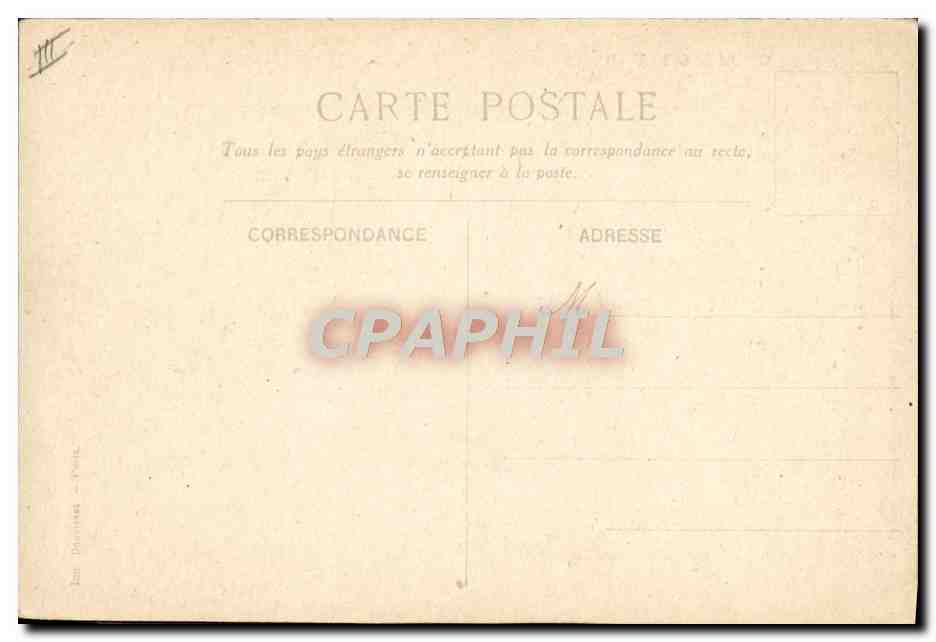 CPA Bateau Compagnie des Messageries Maritimes Les colosses de Memnon au soleil couchant Egypte Egypt  — Verso