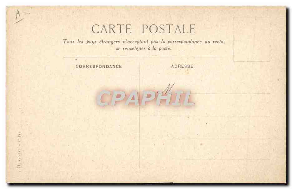 Les Tombeaux des Califes, au Caire — D'après une aquarelle de M. Gilbert Galland — Messageries Maritimes — Achterkant
