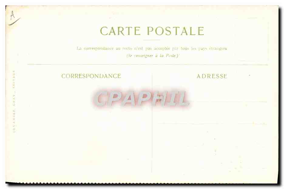 CPA Bateau Compagnie des Messageries Maritimes Zanzibar Les quais et l'agence des messageries Maritimes  — Verso