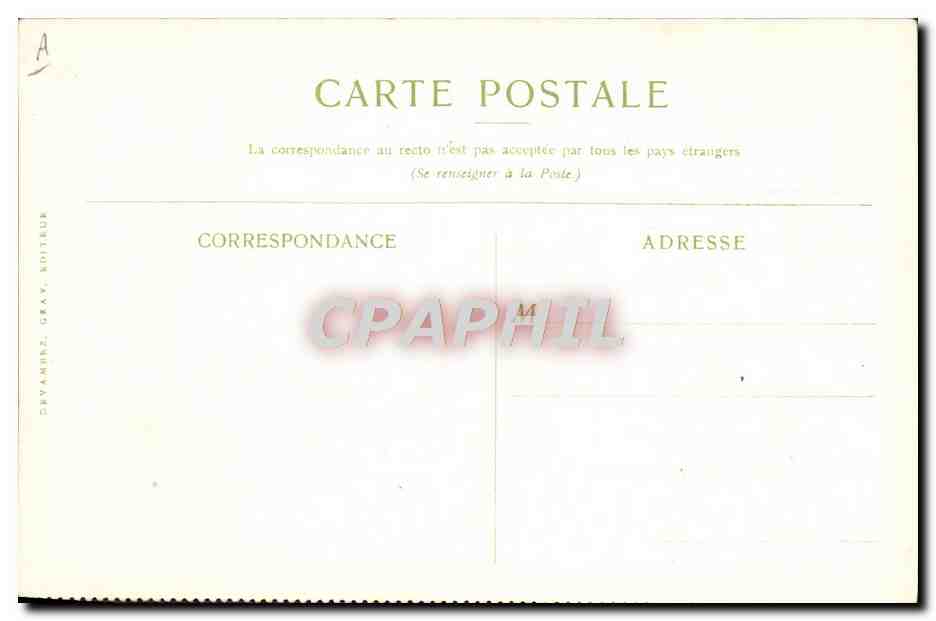 Le Djemnah en rade (Mayotte) — D'après le tableau de M. Maurice Lévis — Compagnie des Messageries Maritimes — Reverso