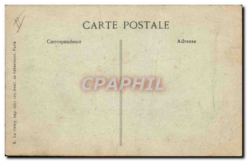 Paris - Musée de Cluny - Ceinture de Chasteté — Éditeur E. Le Deley, n° 4371 — Verso