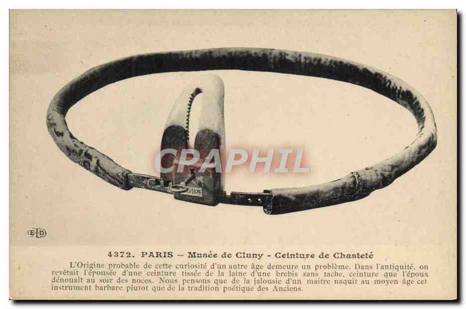 Paris — Musée de Cluny — Ceinture de Chasteté