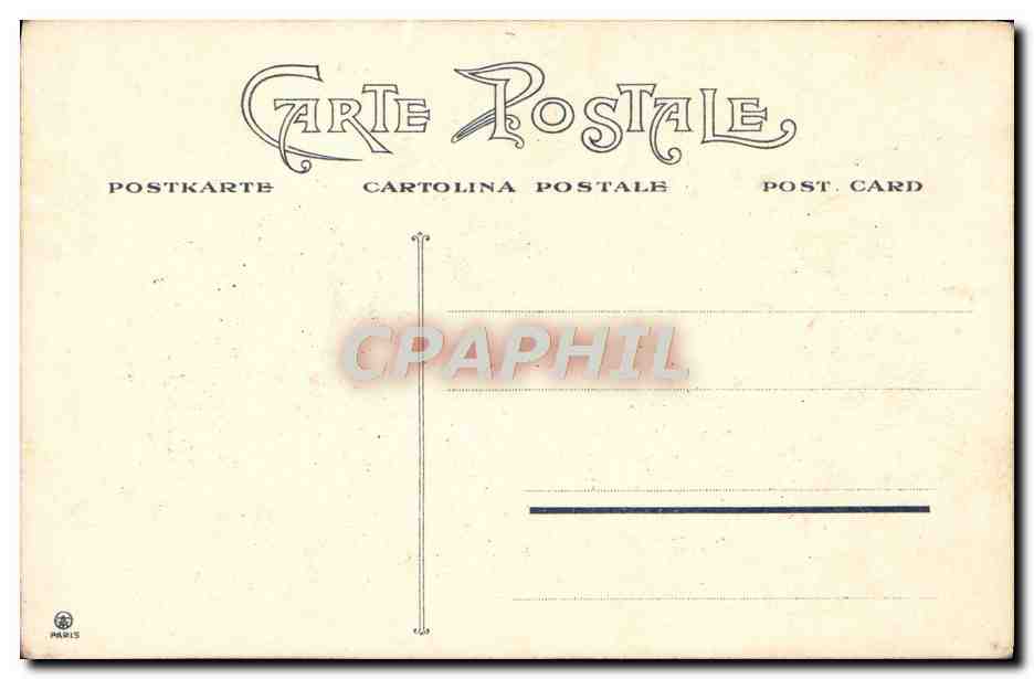 Premières Politesse — Série 116 — Éditeur CPAPHIL — Verso