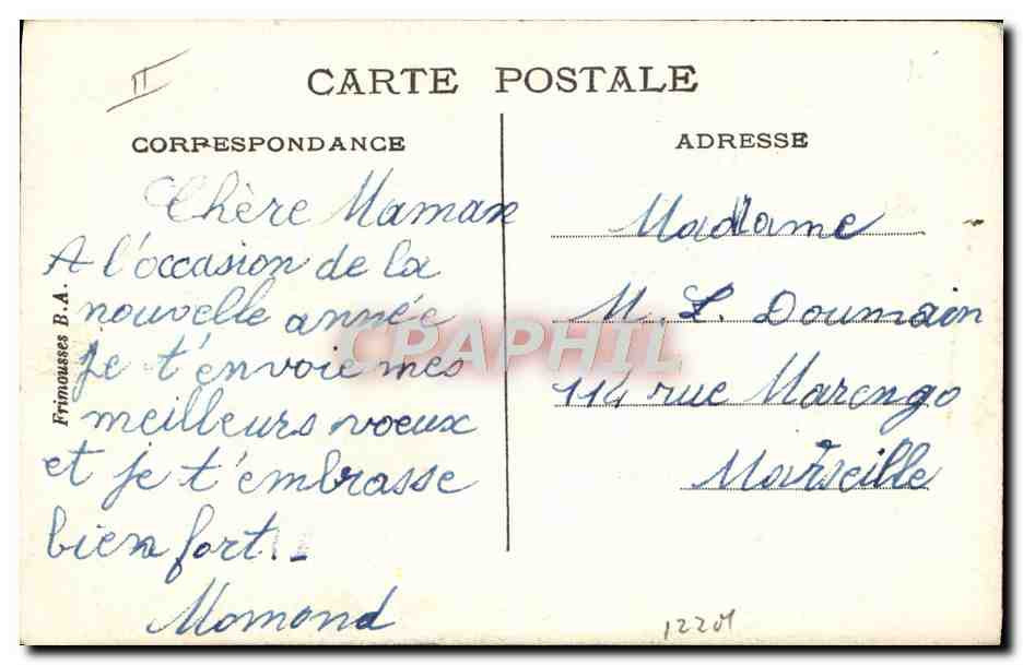 CPA Fantaisie Illustrateur Edmond Sornein Enfant — Rückseite
