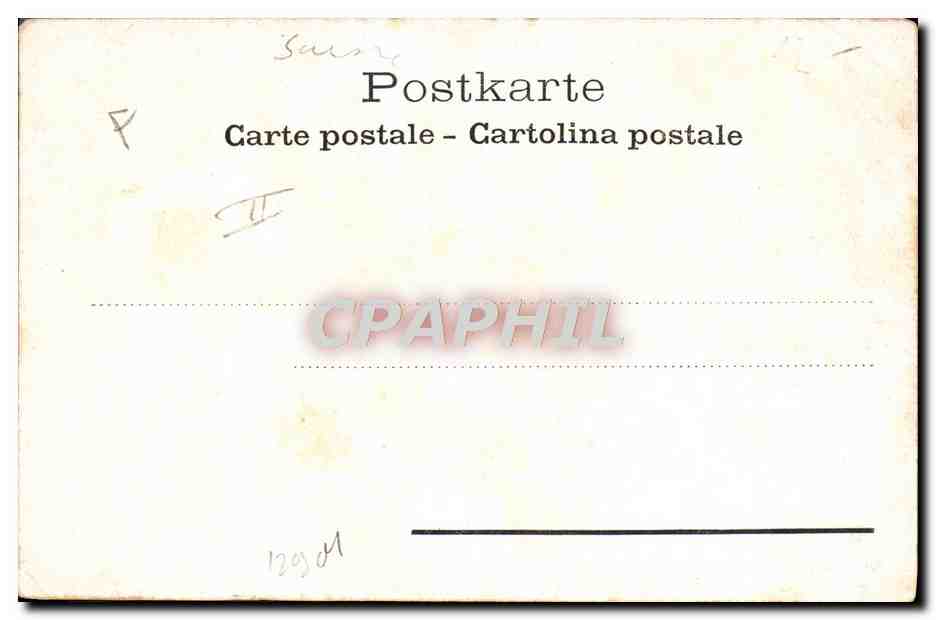 CPA Fantaisie Illustrateur Reves envoles  — Rückseite