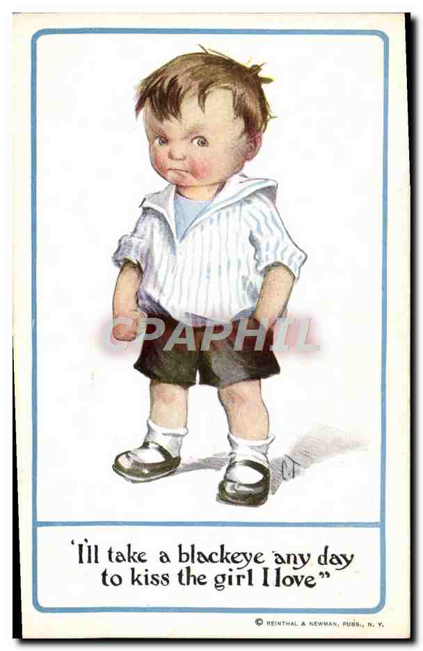 CPA Fantaisie Illustrateur Enfant 