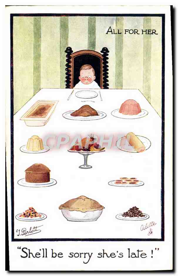 CPA Fantaisie Illustrateur Enfant 