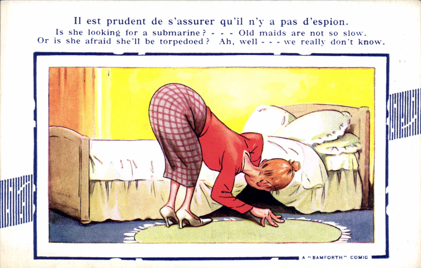 CPA Fantaisie Illustrateur Bamforth