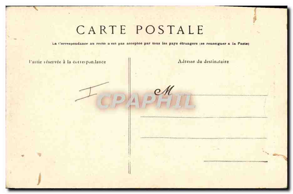 CPA Militaria Tir des pieces de 155 au fort de l'infernet  — Rückseite