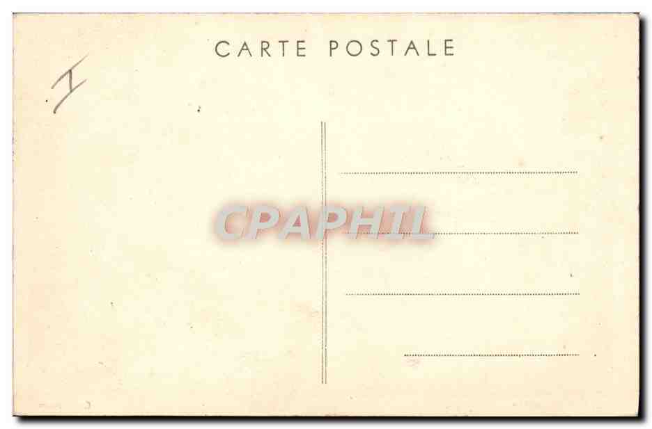 CPA Militaria Artillerie Tir de position  — Rückseite