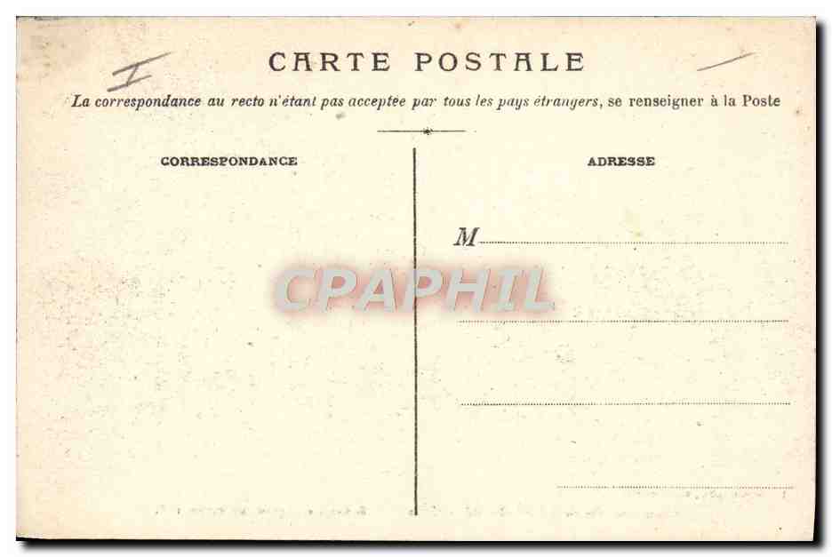 CPA Militaria Champ de tir a Chambaran Batterie chargeant un canon  — Rückseite