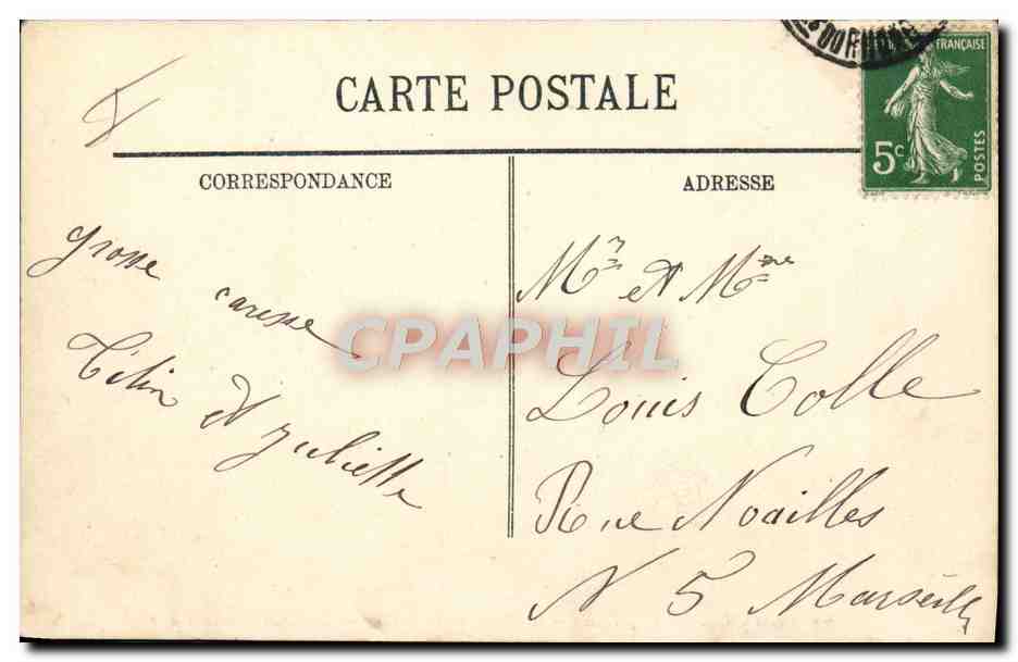 CPA Militaria Artillerie Capitaine observant un tir  — Rückseite