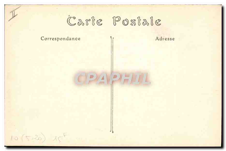 CPA Militaria Armee anglaise Batterie d'artillerie en action — Rückseite
