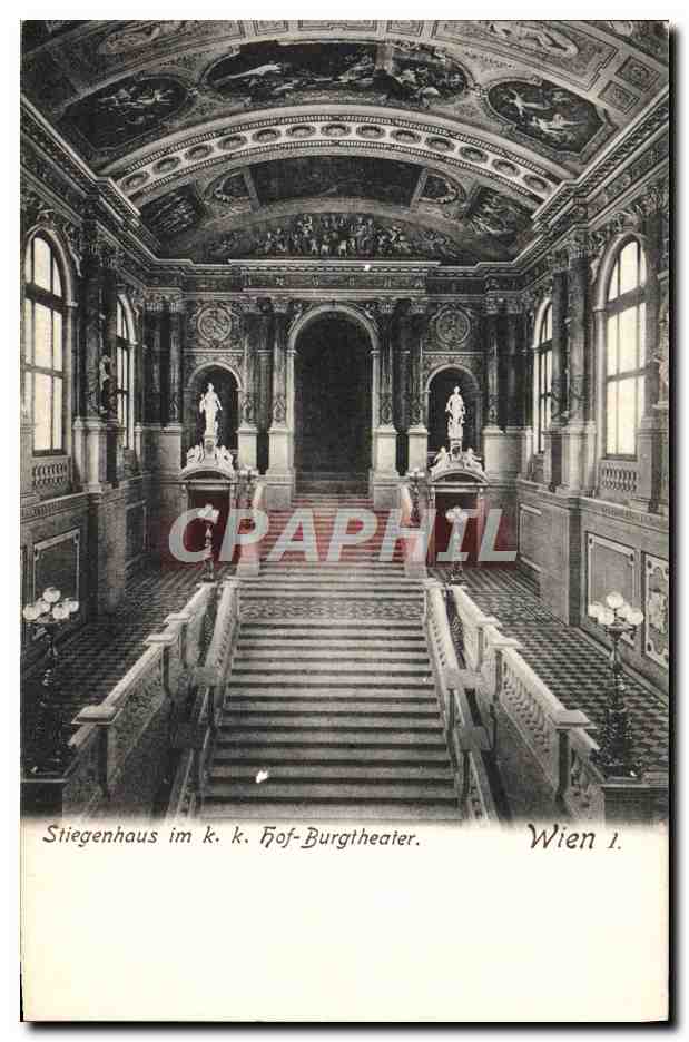 CPA Theatre Stiegenhaus Wien 