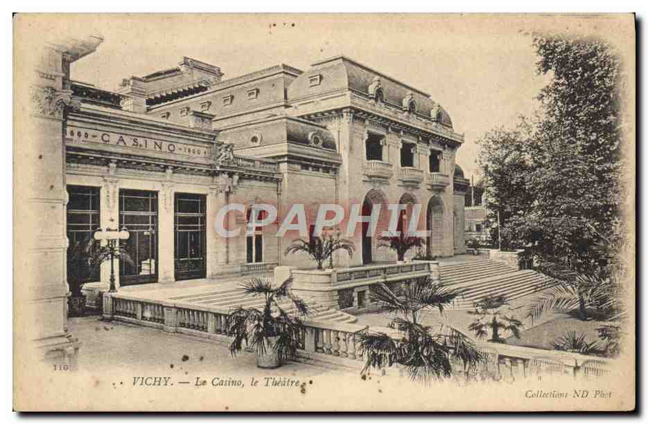 CPA Theatre Vichy Le casino