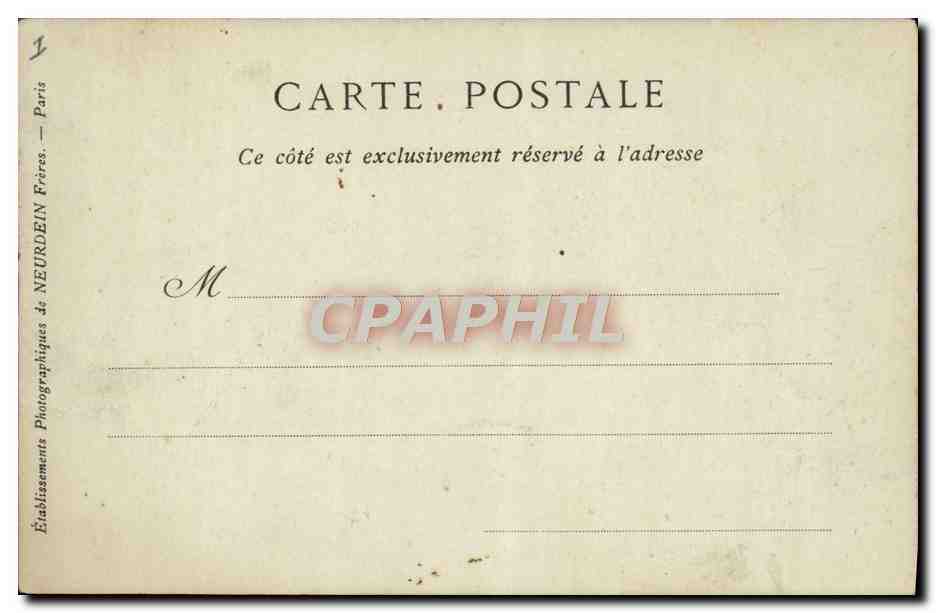 CPA Theatre Vichy Le casino — Verso