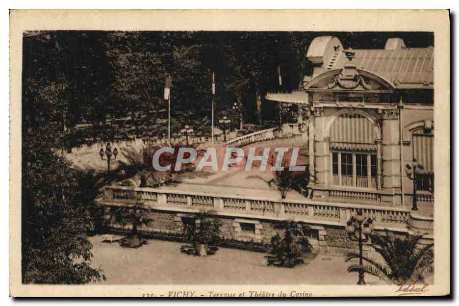 CPA Terrasse et Theatre du casino Vichy