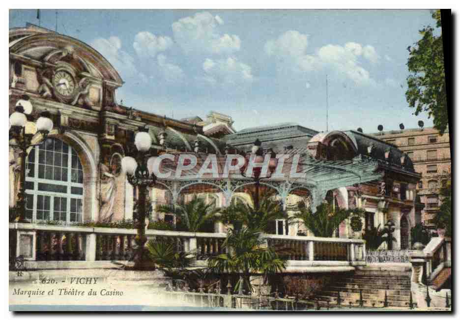 CPA Vichy Marquise et Theatre du casino