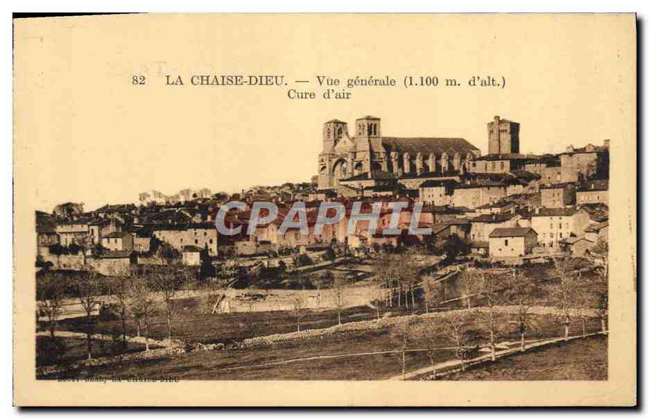 CPA La Chaise Dieu Vue Generale
