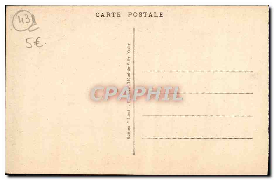 CPA Le Puy Porte et Rue Saint Georges (animee) — Verso