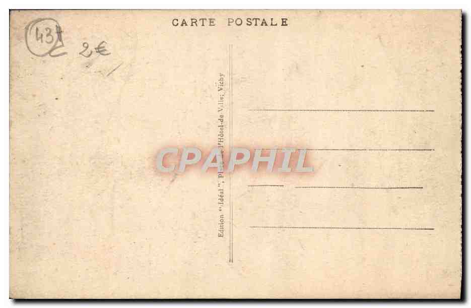 CPA Le Puy L'Eveche et la Porche du For — Verso