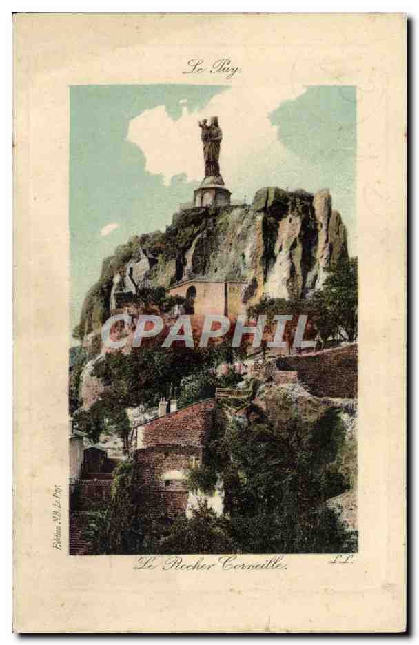 CPA Le Puy Le rocher Corneille 