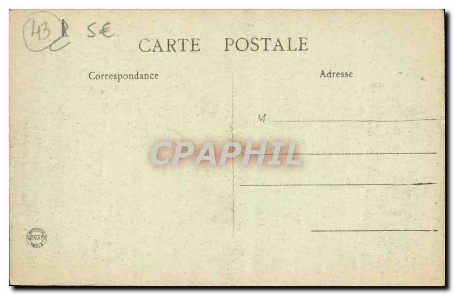 CPA Le Puy en Velay Vue Generale  — Verso