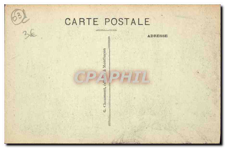 CPA Le Puy en Velay La Porte de Perrassier  — Rückseite