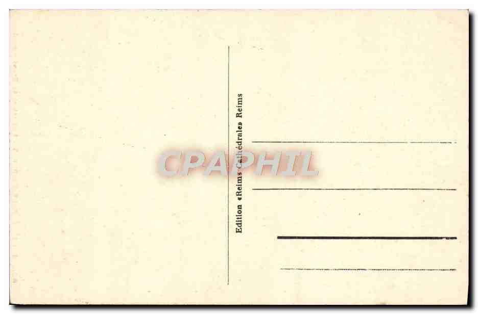 Cathédrale de Reims — Etat actuel du Grand Portail — RO. 38 — Verso