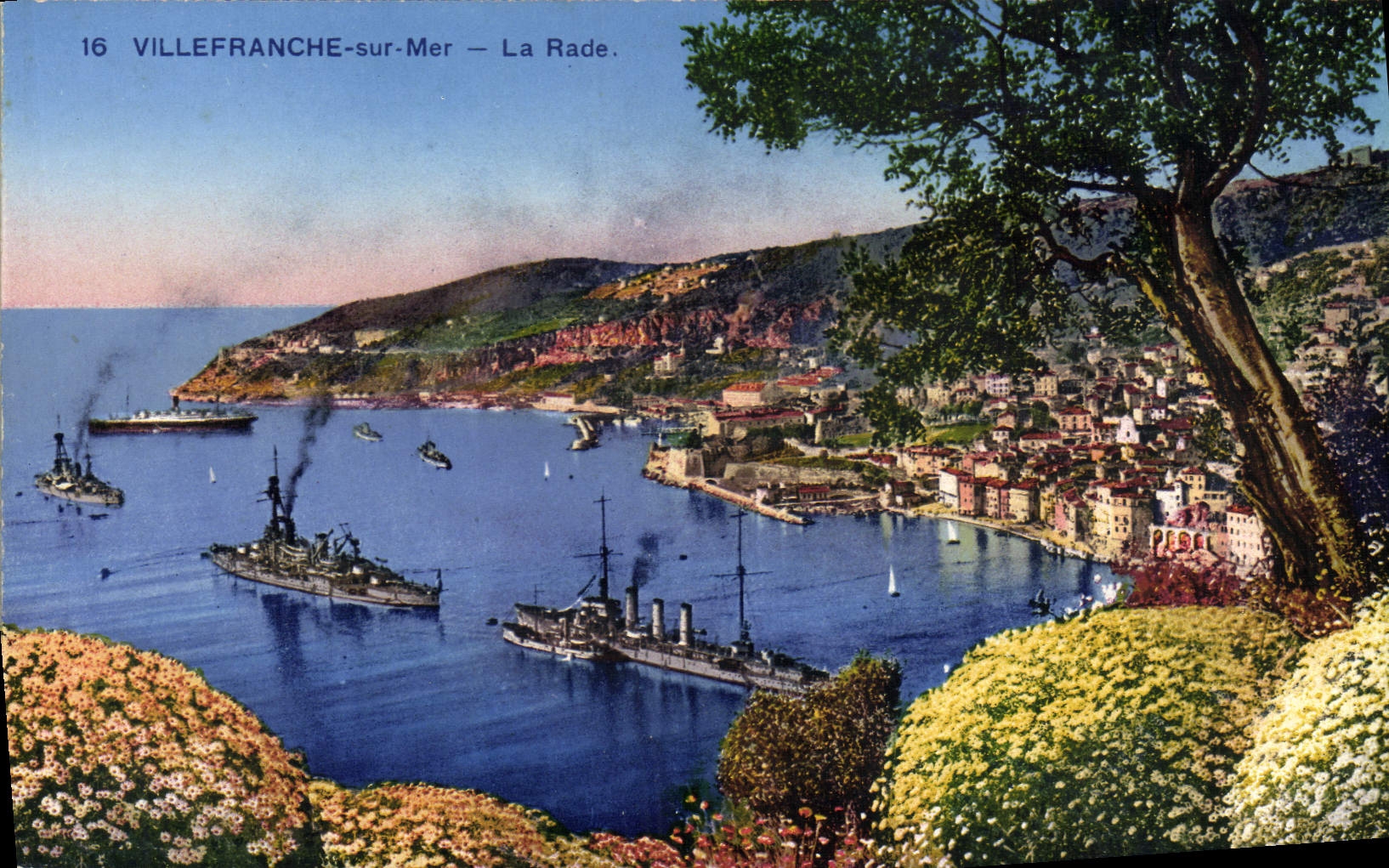 Villefranche-sur-Mer — La Bahía — Fotochromia A.D.I.A. NICE