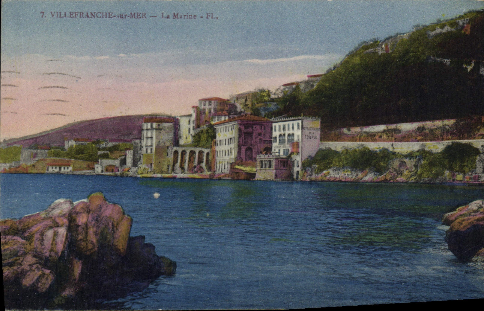 Villefranche-sur-Mer — La Marine — FL.