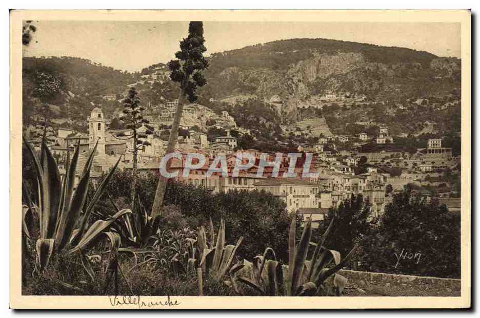 Villefranche-sur-Mer — Vue générale — Édition d'Art Yvcon
