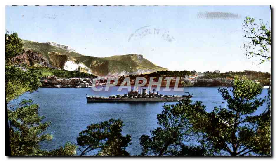 Villefranche-sur-Mer — La rade et la flotte — Editions Artifices (MIPC) Photo Véritable